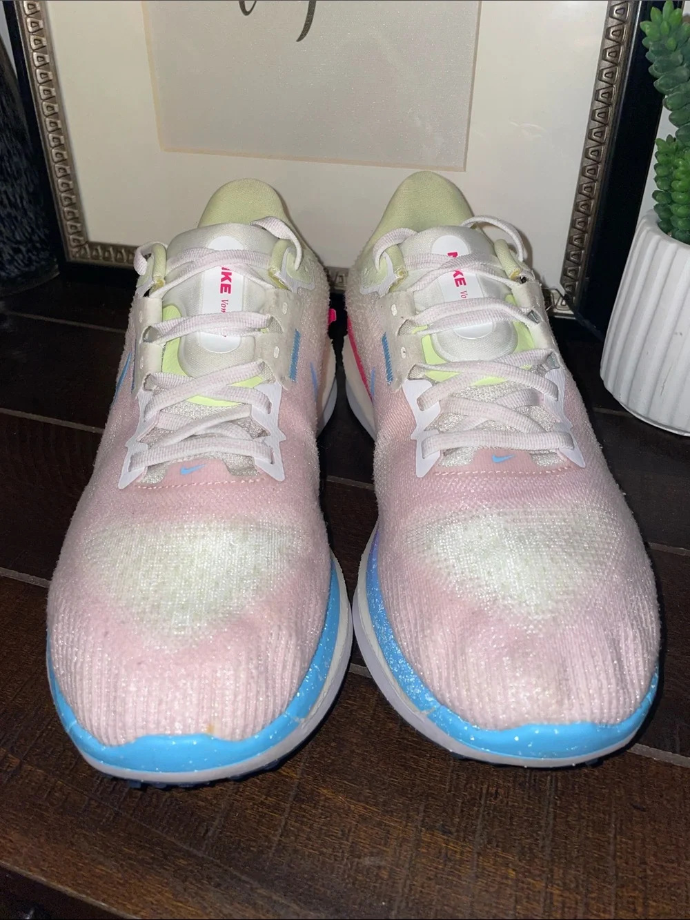 Nike ZoomX Vomero 17 Pink Foam Multi Color Size 9.5